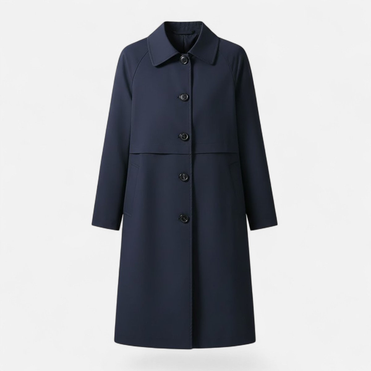 Soviqa® | Tailored Mid-Length Coat