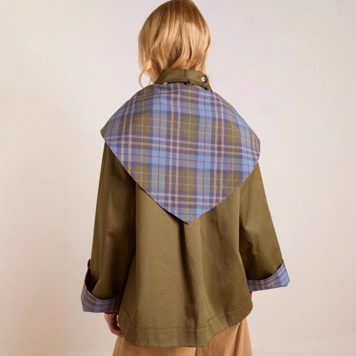 Soviqa® | Oversized Double-Breasted Utility Coat