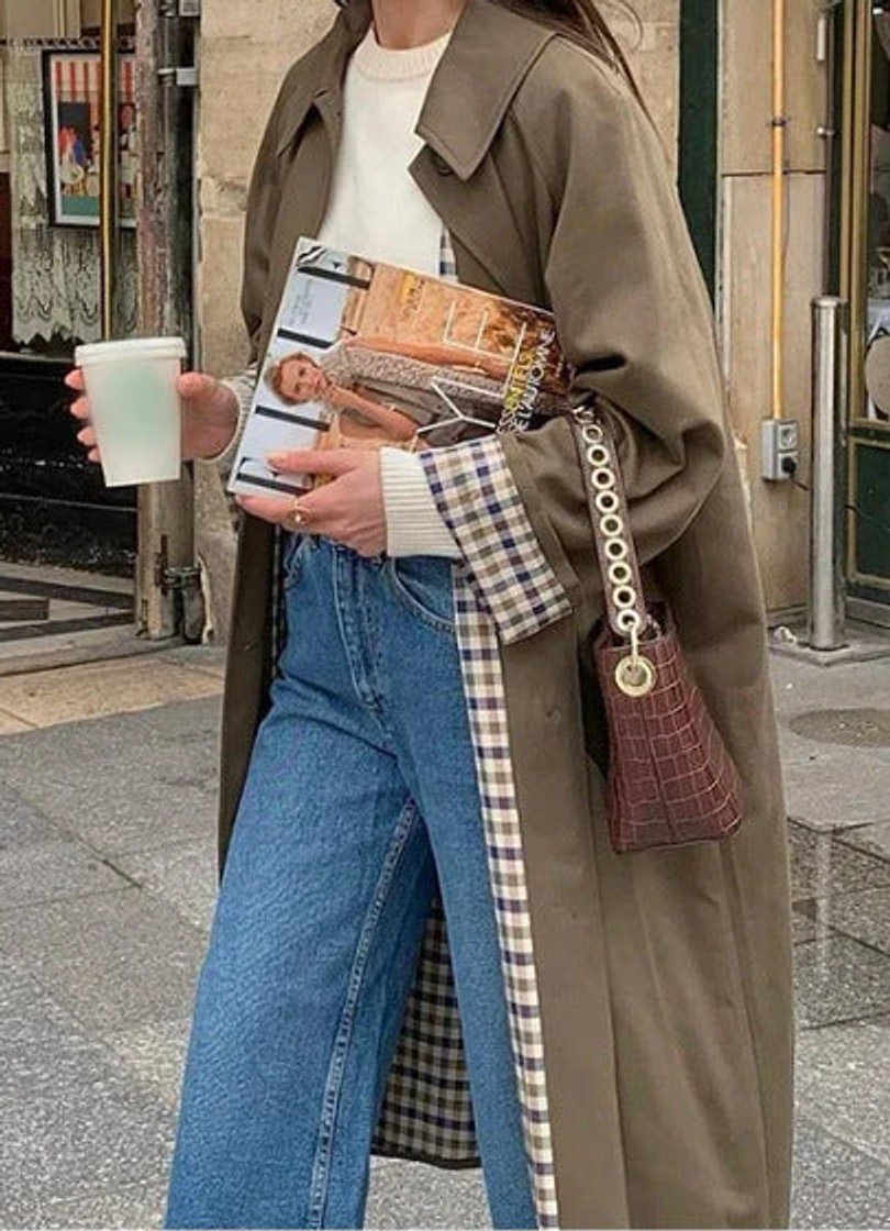 Soviqa® | Refined Oversized Long Trench Coat