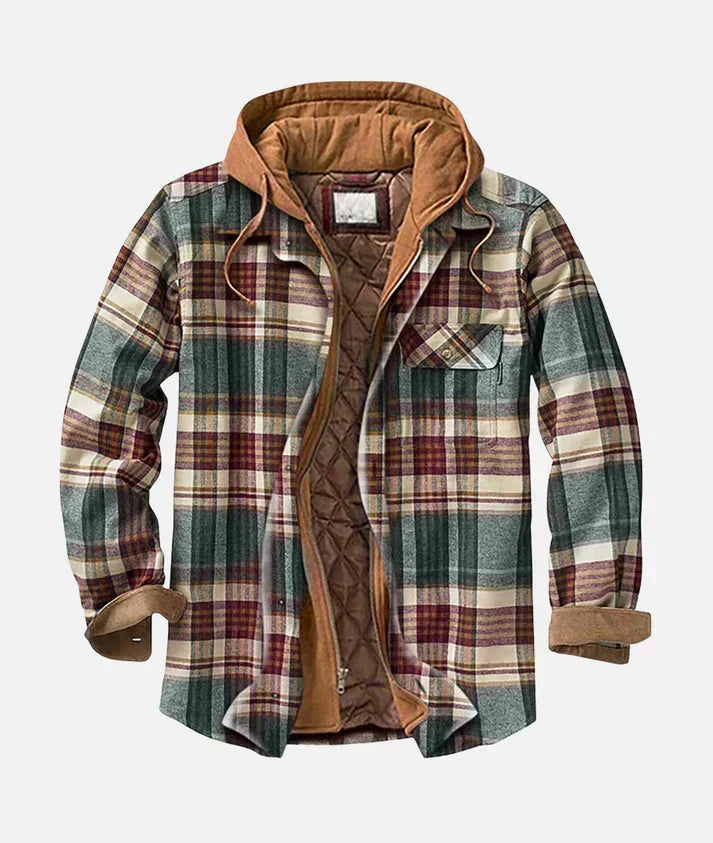 Soviqa®  | Checkered patchwork jacket