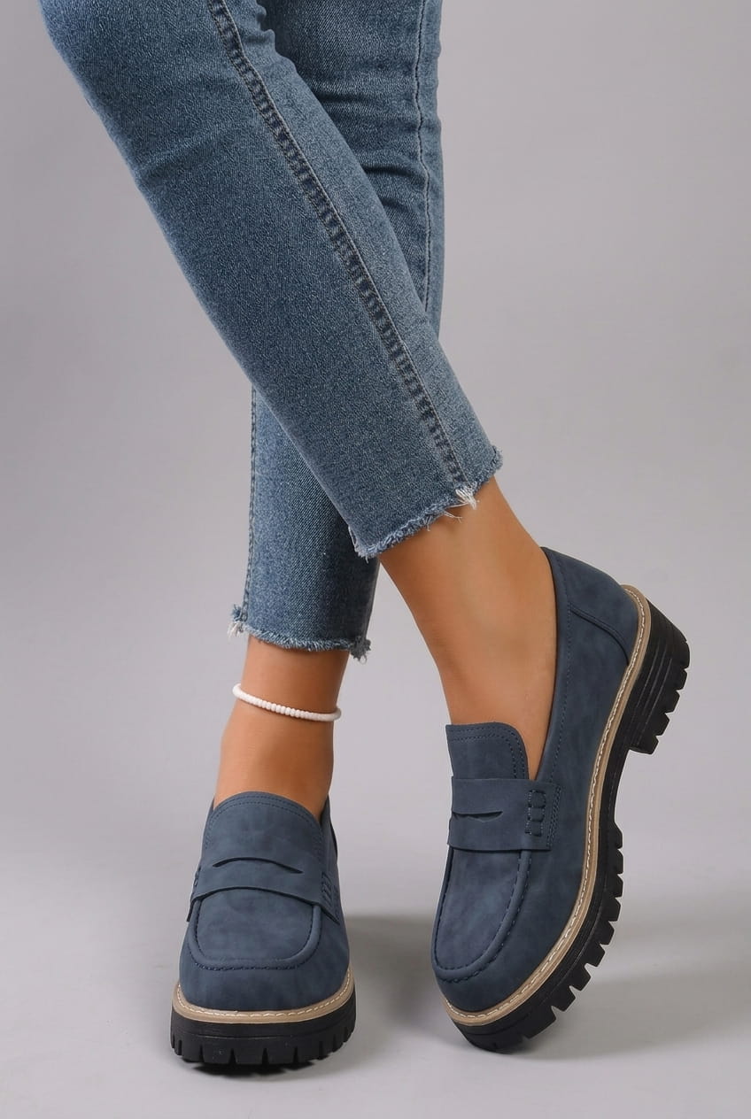 Soviqa®  | College-Style Platform Loafers