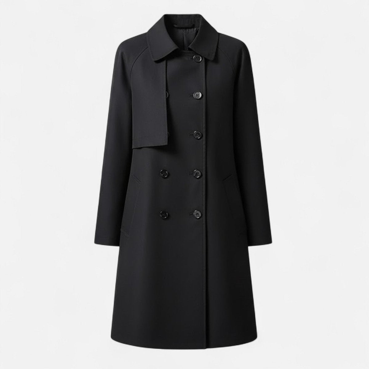 Soviqa® | Tailored Mid-Length Coat
